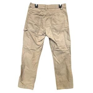 Blue Mountain Men's Cargo Straight Leg Khaki Pants Size 32X32